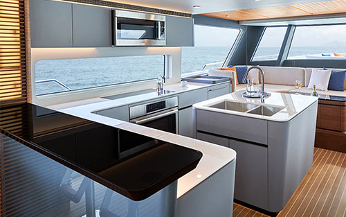 image of Neolith solid surface material from Pacific American Lumber 